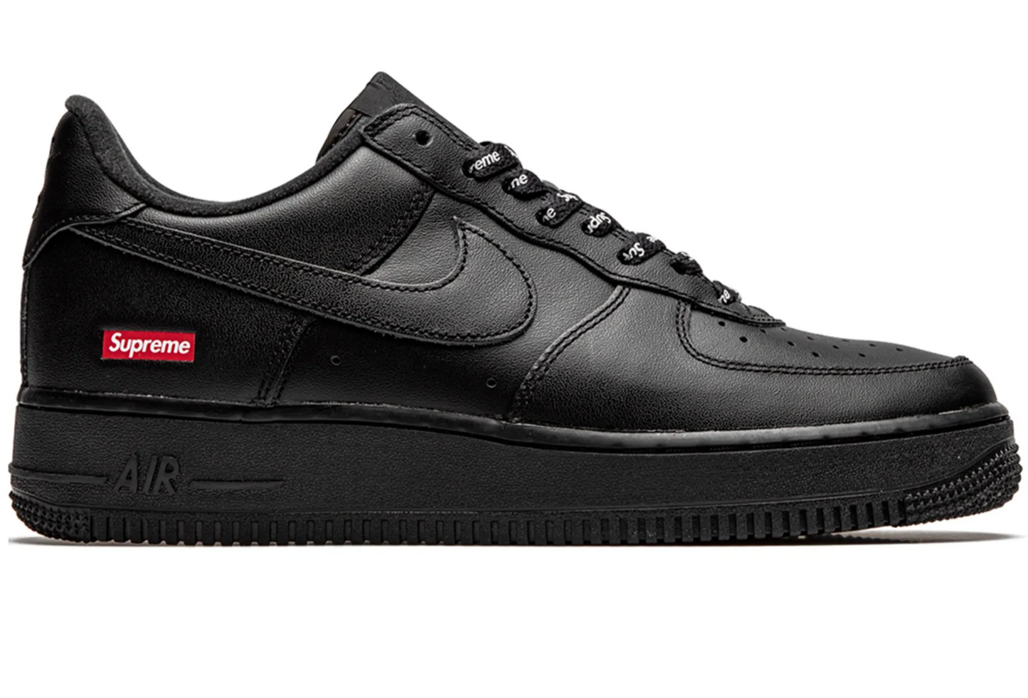 NIKE X SUPREME AIR FORCE 1 LOW BLACK