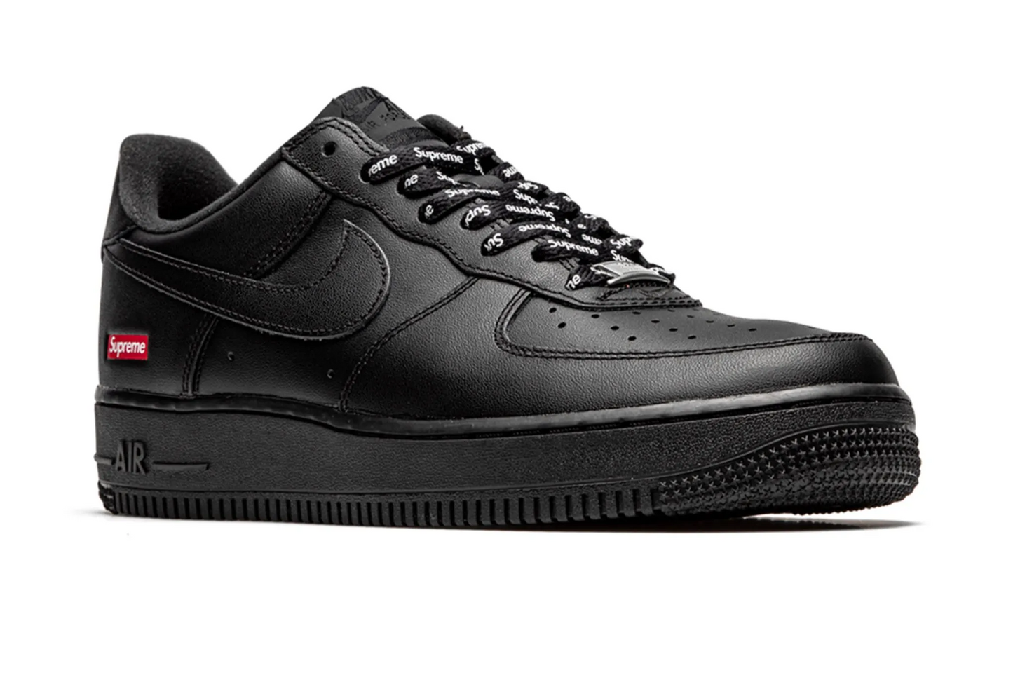 NIKE X SUPREME AIR FORCE 1 LOW BLACK