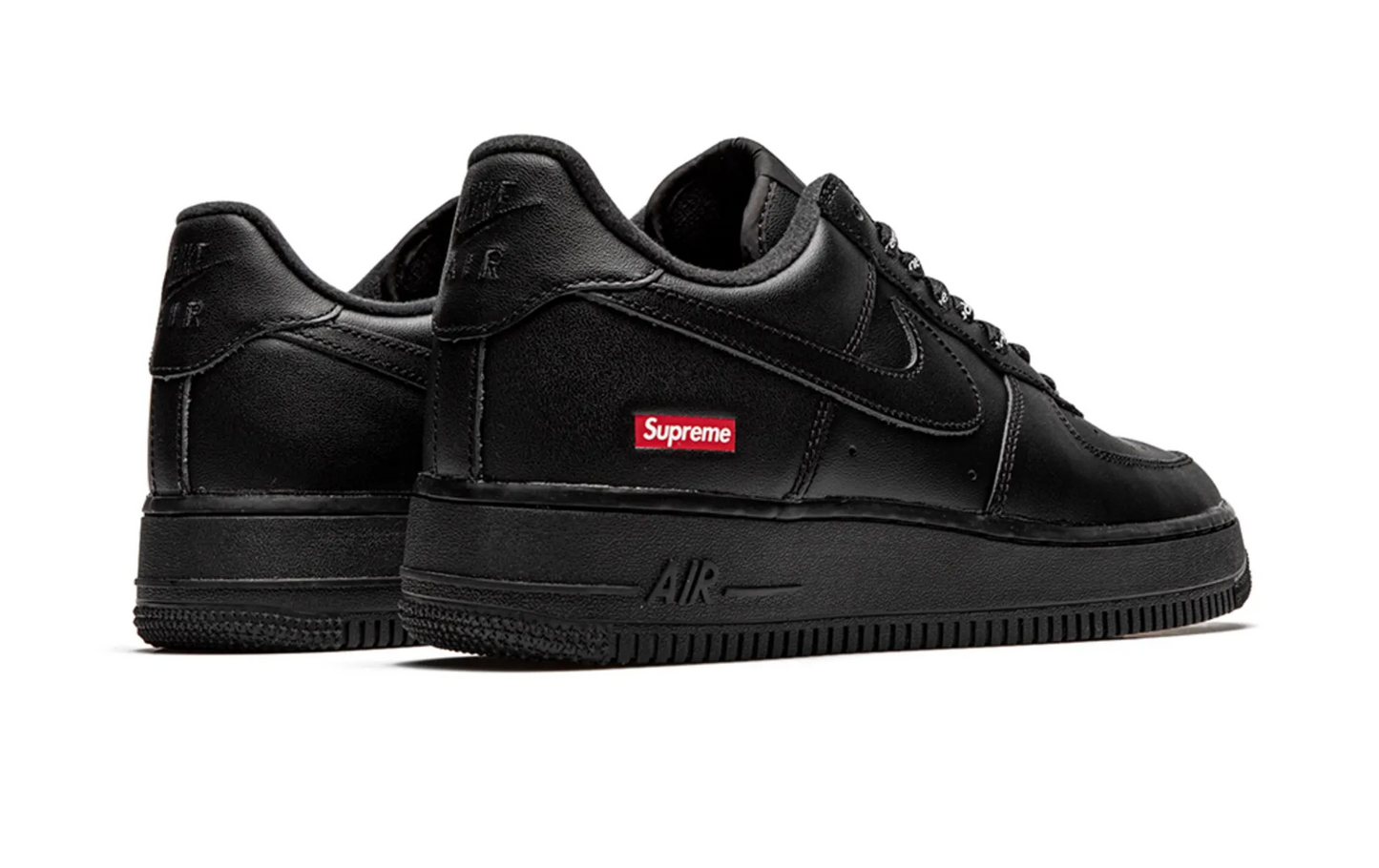 NIKE X SUPREME AIR FORCE 1 LOW BLACK