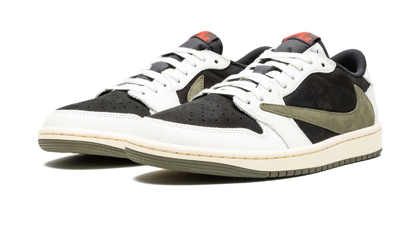 JORDAN 1 LOW TRAVIS SCOTT OLIVE