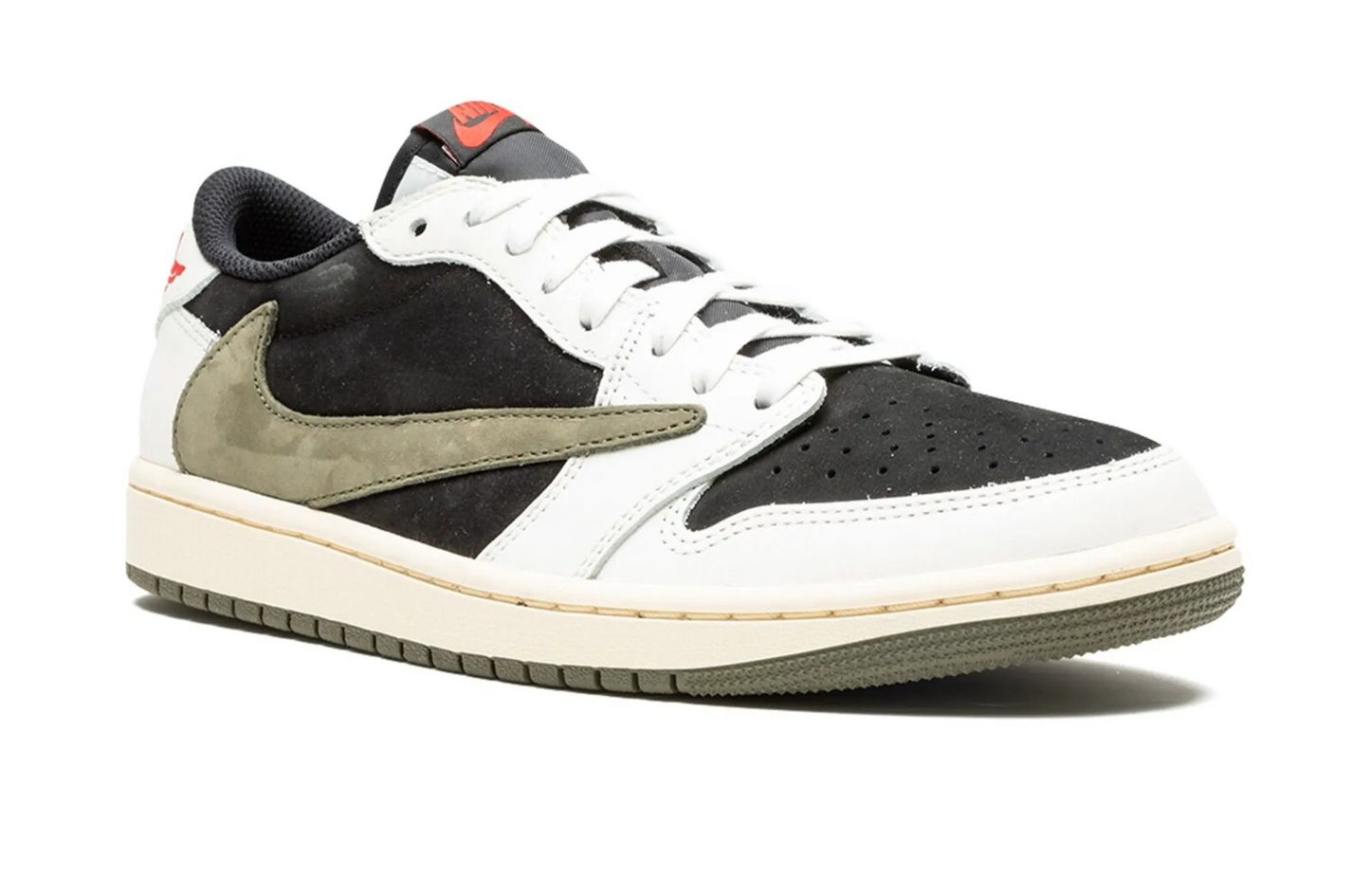 JORDAN 1 LOW TRAVIS SCOTT OLIVE