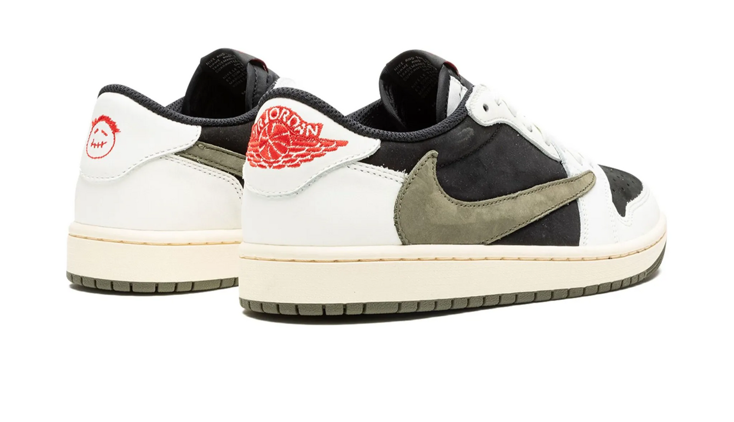 JORDAN 1 LOW TRAVIS SCOTT OLIVE